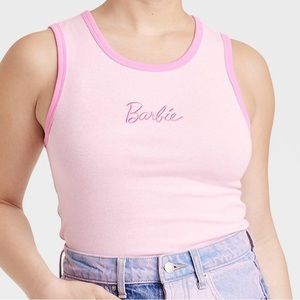 Women’s Malibu Barbie Embroidered Tank Top - Pink S